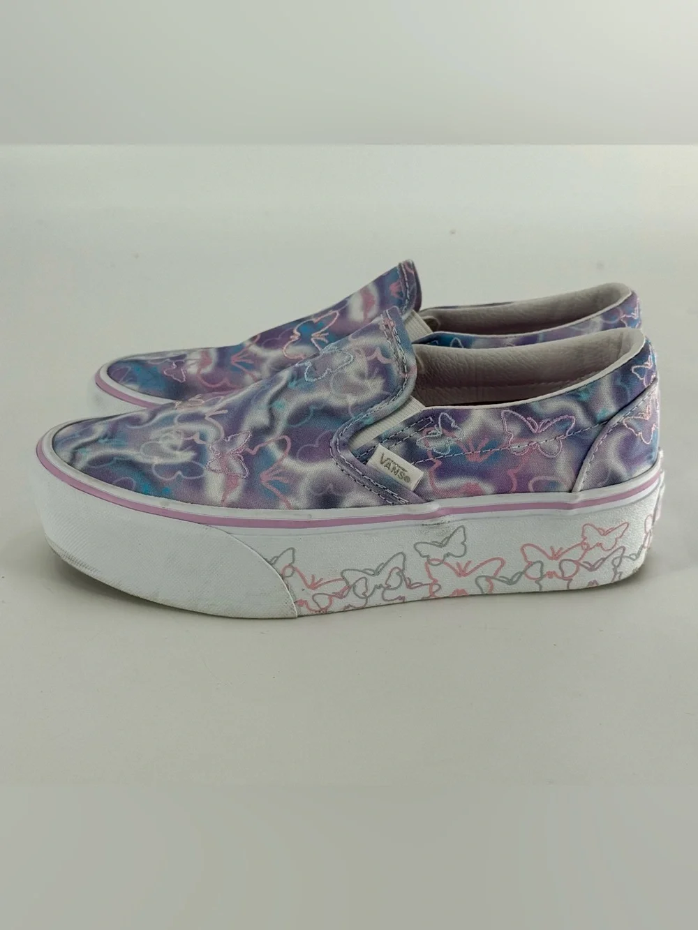 Vans platform slip